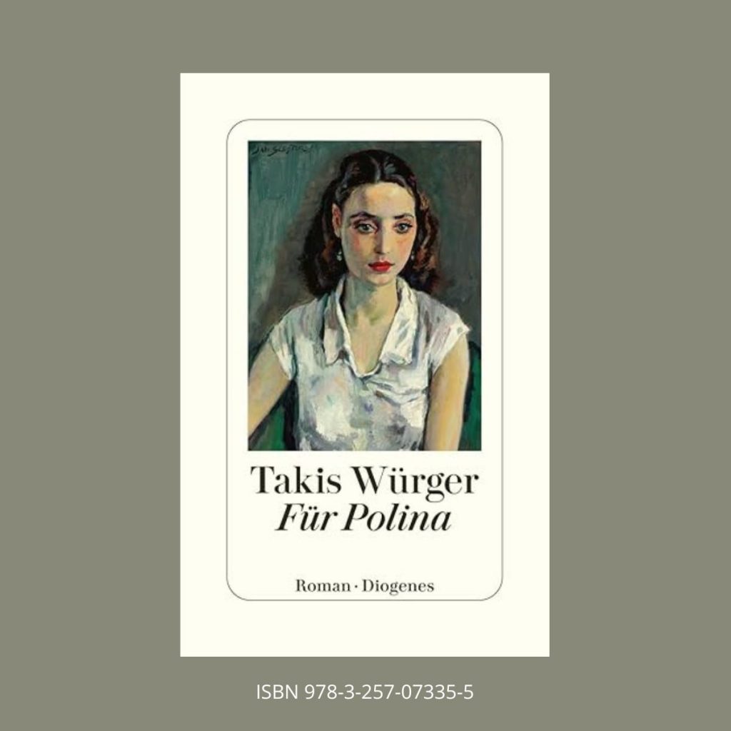 Coverbild zu meinem Buchtipp 39 - Für Polina von Takis Würger